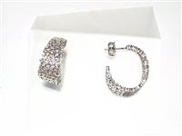 Pendientes Misis Mujer EMERA in Plata Zircone OR10405RH